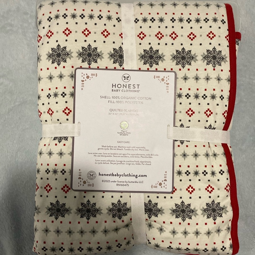 Honest Baby Quilted Blanket (OS)